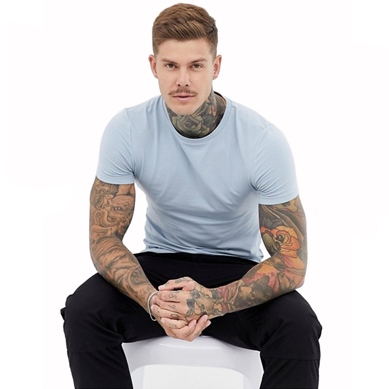 Guangzhou Jwin Cotton Men's Short Sleeve T shirt Custom Logo Man T-shirt 
