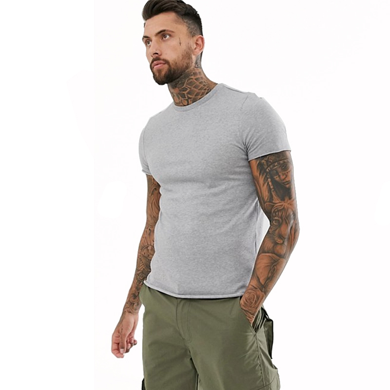 High Quality Cheap Price Round Neck 100% Cotton Men's Custom T Shirt Printing