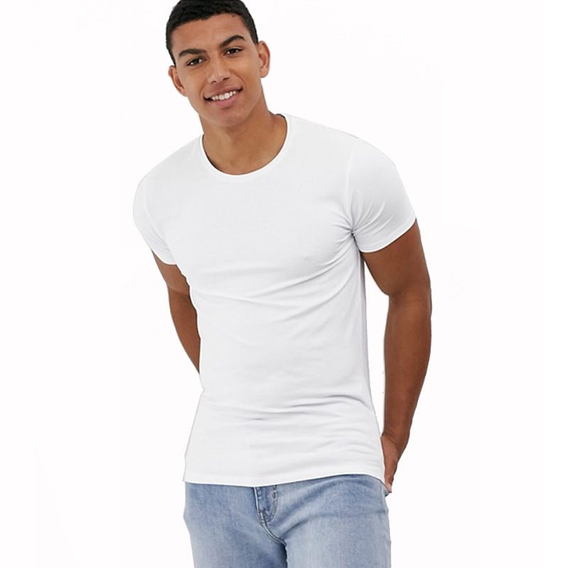 Guangzhou JWIN Fashion Blank Cotton Custom Wholesale Man T-shirts 