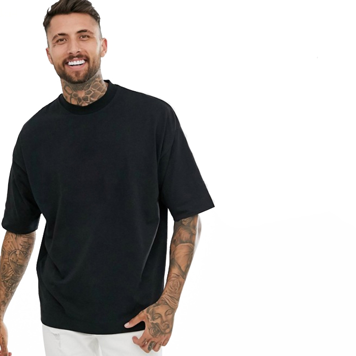 Round neck 100% Cotton Custom Men T Shirt