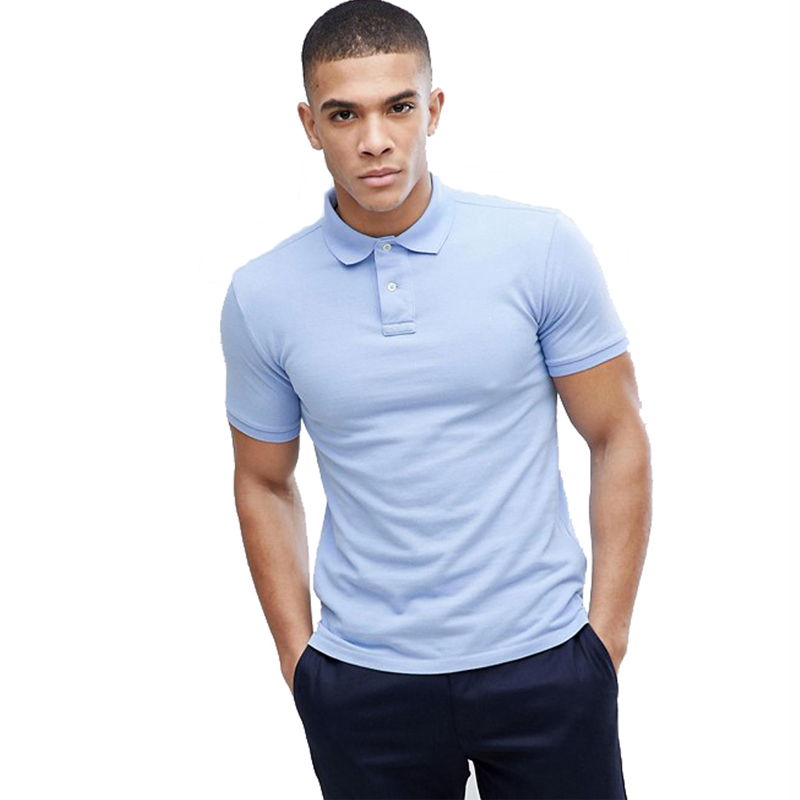 Custom Embroidery Men's Sports Running Polo T Shirts With Logo