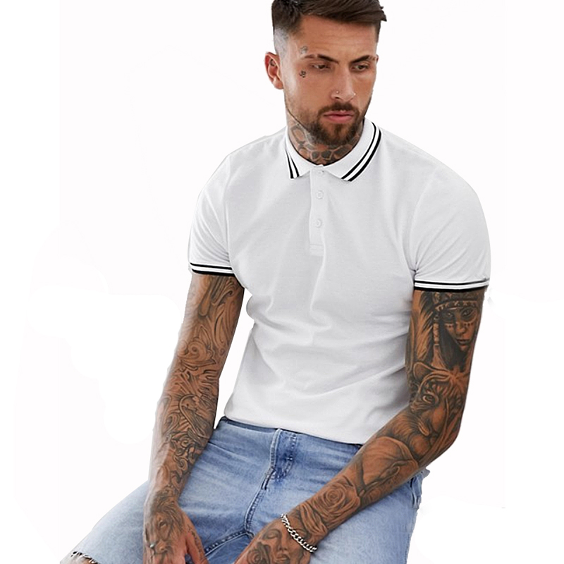 OEM Custom Pique Polo Shirts With Custom Logo
