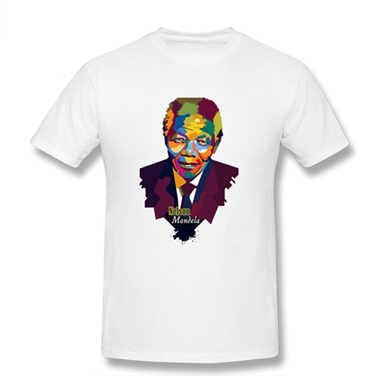 Custom Print Cheap Election T Shirts Plain White 100% Cotton 