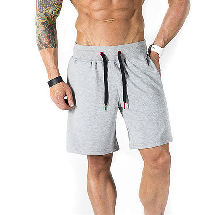 Wholesale Blank Sweat Shorts Mens Gym Shorts