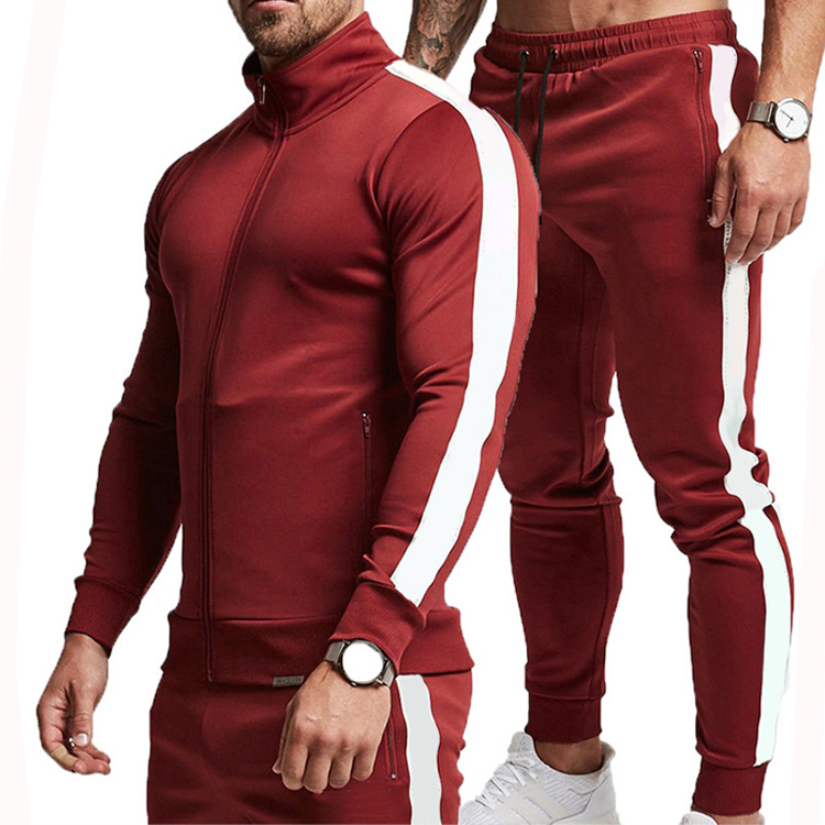 Wholesale Training Gym Track Suits Custom Mens Jogging Tracksuit