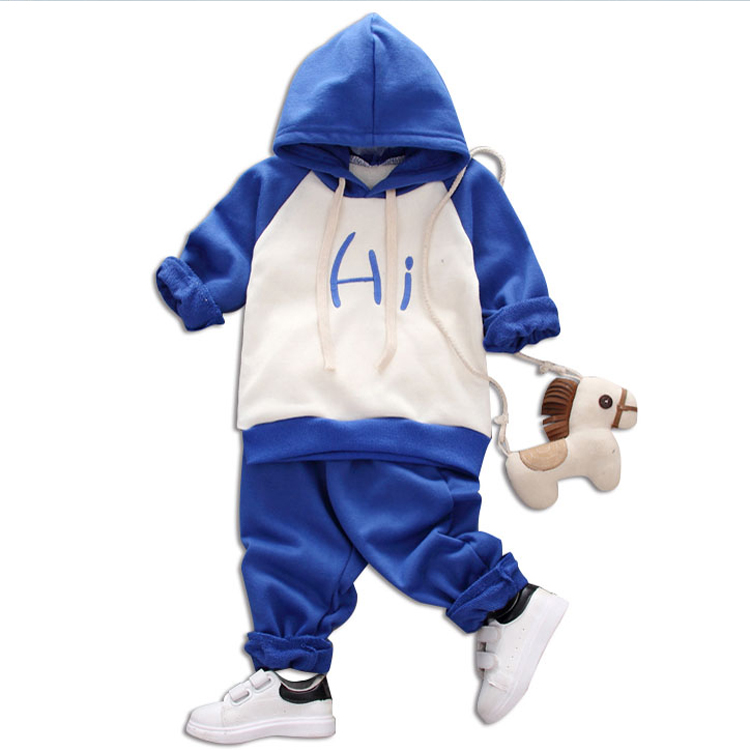 Fashion casual running boys tracksuit kids