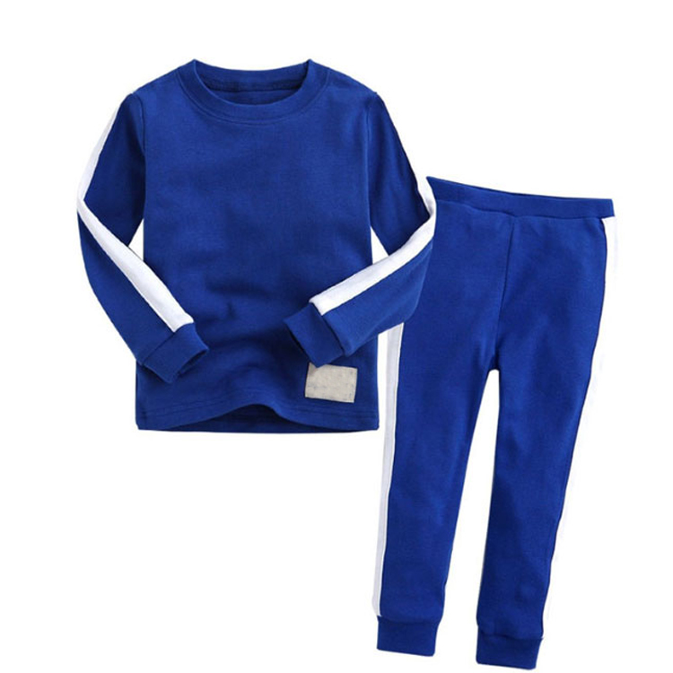 Customize size colorful tracksuit training sports wholesale kids clothing