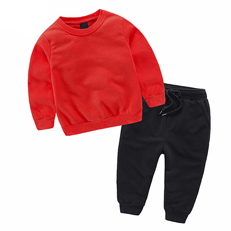 Long Sleeves Kids Classic Hoodies Tracksuit 