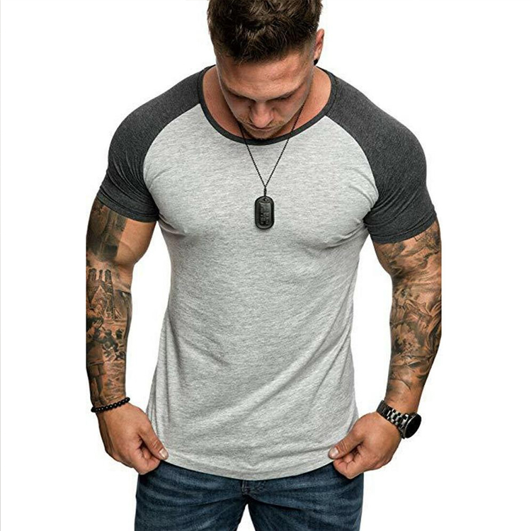Mens Fitness Athletic Gym Muscle Tops Casual Training Slim Fit T-Shirt Tee 