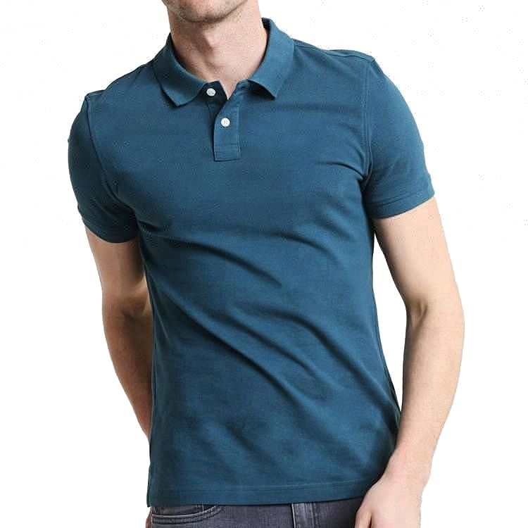 Plain Dyed Custom Polo Sport T-Shirt Design Men Polo T Shirt With Buttons 