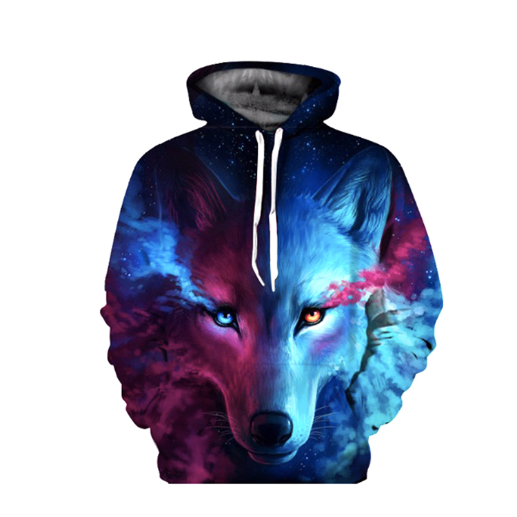 Oem Service Hoodies Comfortable Fleece Hoodies 3D Printed Custom Hoodies