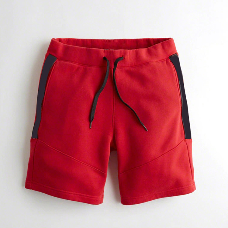 Mens custom sweat shorts 100 cotton sweat shorts fitness blank wholesale gym shorts 