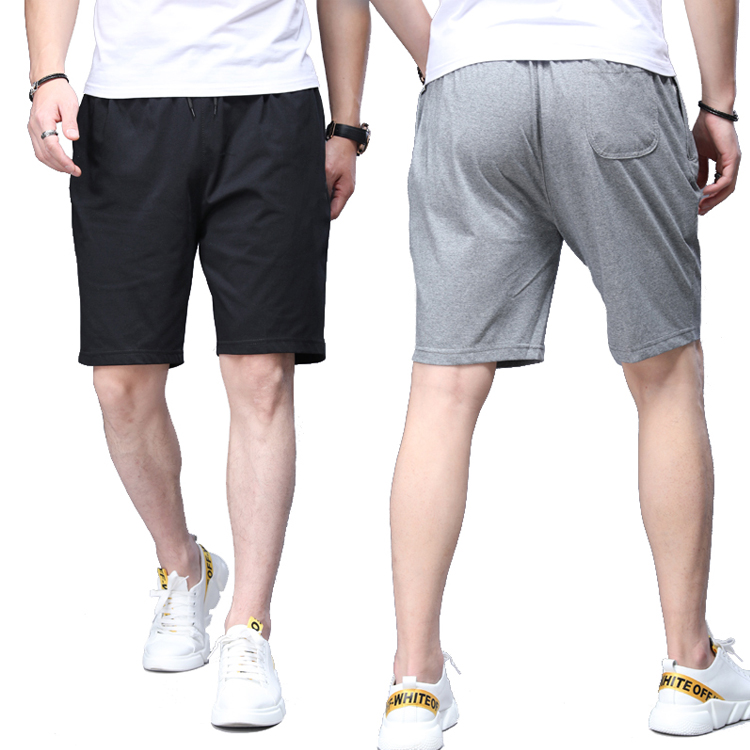 running shorts cropped men's cotton short summer knee shorts half pants breathable casual wear shorts quality assurance