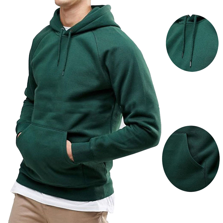 Custom Raglan Sleeve Plain Wholesale Hoodies Men Printed Embroidered Design Hoodies Sweatshirt 